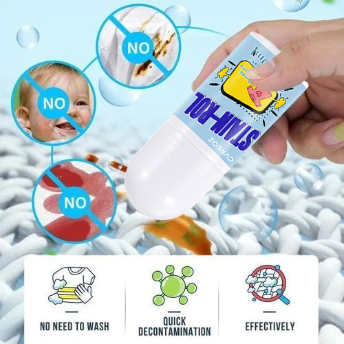 🔥Last Day 70% OFF🔥CVREOZ Magic Stain Remover Rolling Bead